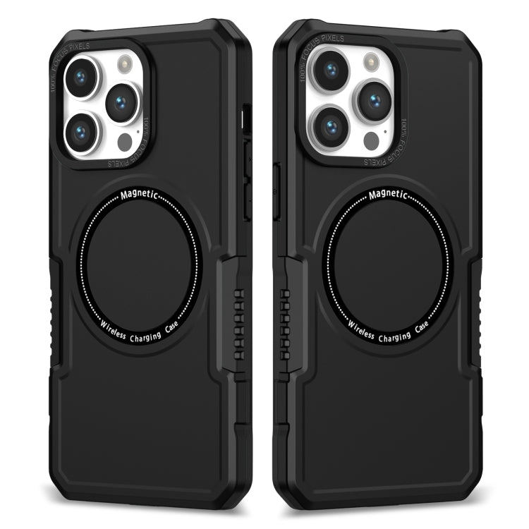 Shockproof Armor MagSafe Phone Case, For iPhone 15 Pro Max, For iPhone 15 Pro, For iPhone 15 Plus