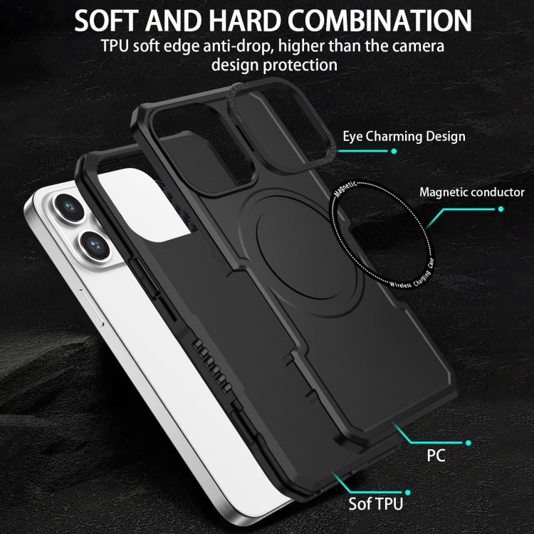 Shockproof Armor MagSafe Phone Case, For iPhone 15 Pro Max, For iPhone 15 Pro, For iPhone 15 Plus