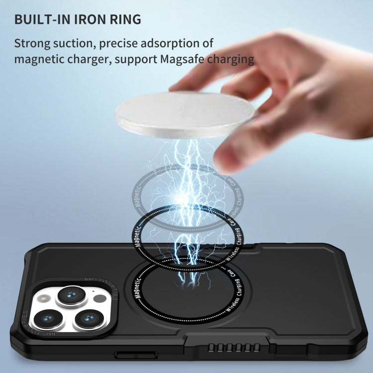 Shockproof Armor MagSafe Phone Case, For iPhone 15 Pro Max, For iPhone 15 Pro, For iPhone 15 Plus