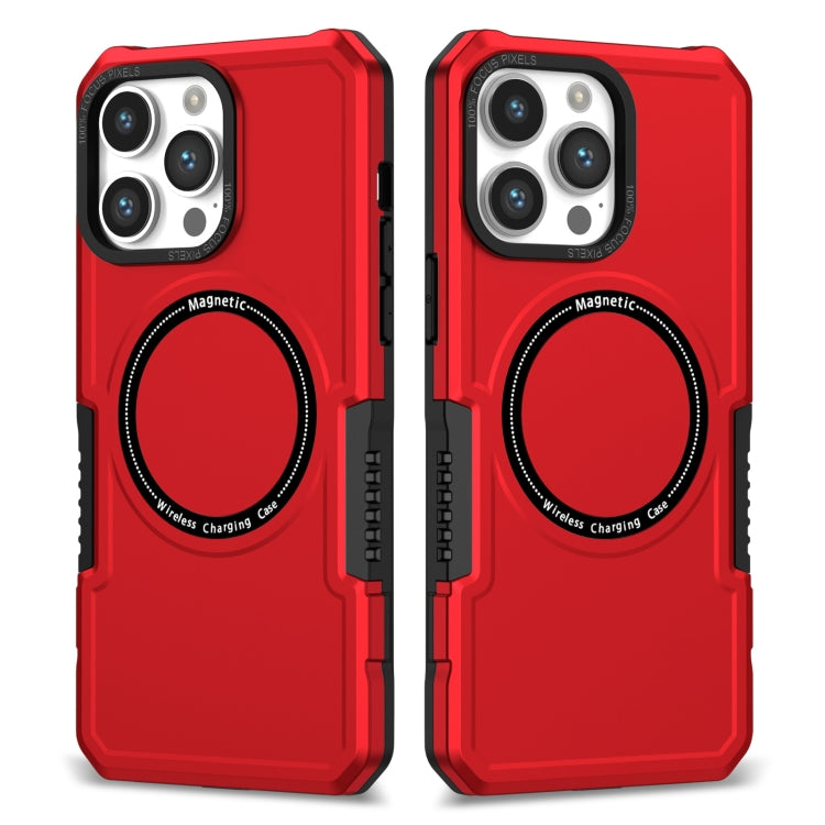 Shockproof Armor MagSafe Phone Case, For iPhone 15 Pro Max, For iPhone 15 Pro, For iPhone 15 Plus