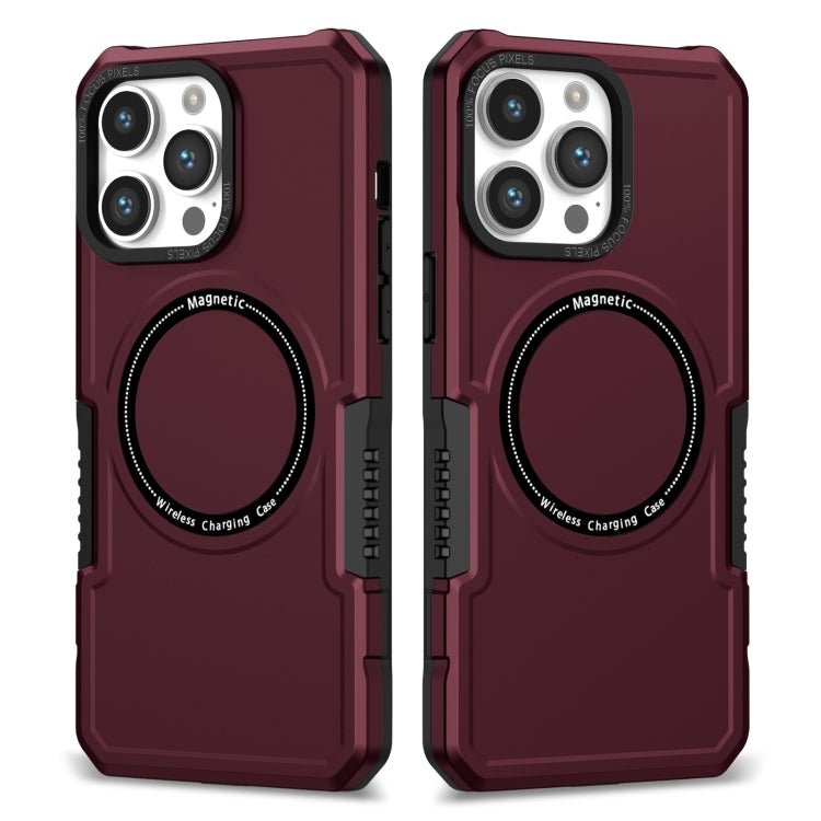Shockproof Armor MagSafe Phone Case, For iPhone 15 Pro Max, For iPhone 15 Pro, For iPhone 15 Plus