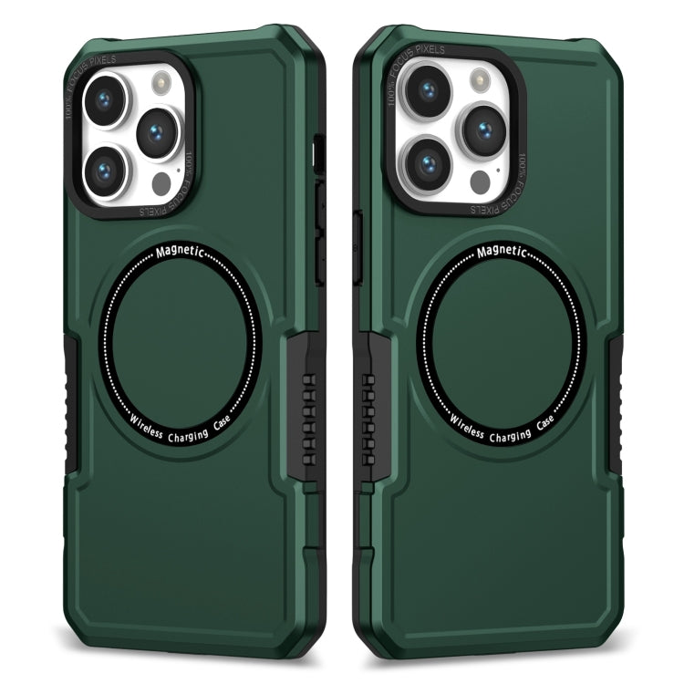 Shockproof Armor MagSafe Phone Case, For iPhone 15 Pro Max, For iPhone 15 Pro, For iPhone 15 Plus