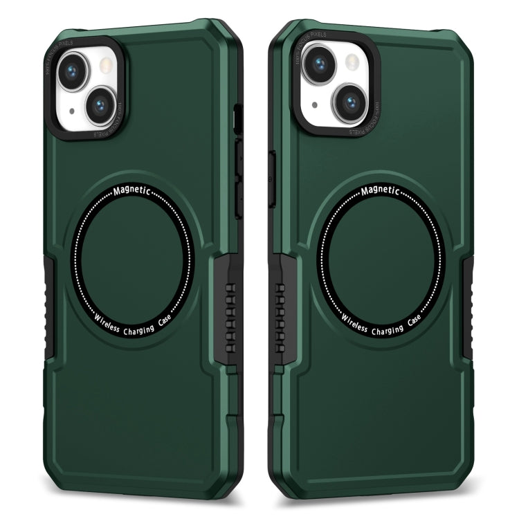 Shockproof Armor MagSafe Phone Case, For iPhone 15 Pro Max, For iPhone 15 Pro, For iPhone 15 Plus