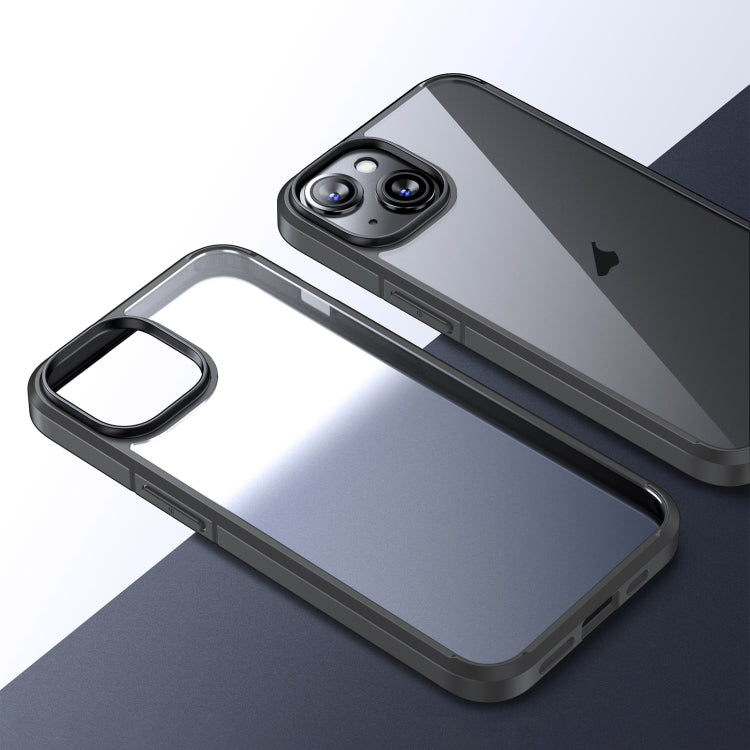 Ice Crystal Transparent PC + TPU Phone Case, For iPhone 15 Pro Max, For iPhone 15 Pro, For iPhone 15 Plus, For iPhone 15