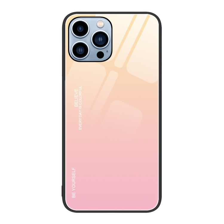 Gradient Color Glass Phone Case, For iPhone 15 Pro, For iPhone 15 Plus, For iPhone 15