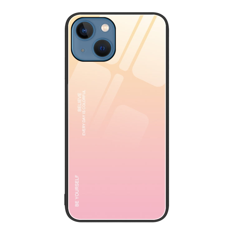 Gradient Color Glass Phone Case, For iPhone 15 Pro, For iPhone 15 Plus, For iPhone 15