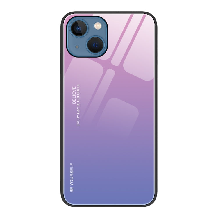 Gradient Color Glass Phone Case, For iPhone 15 Pro, For iPhone 15 Plus, For iPhone 15
