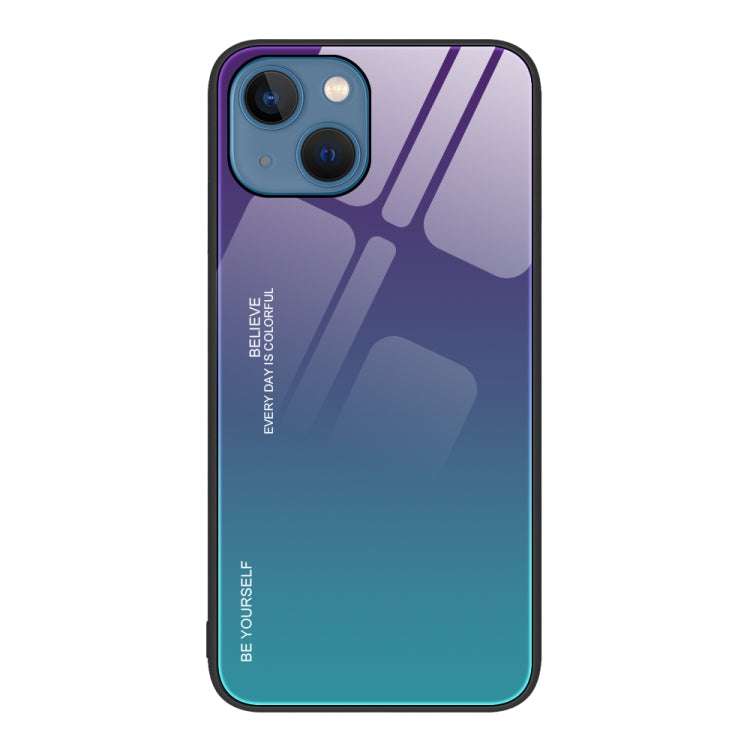 Gradient Color Glass Phone Case, For iPhone 15 Pro, For iPhone 15 Plus, For iPhone 15
