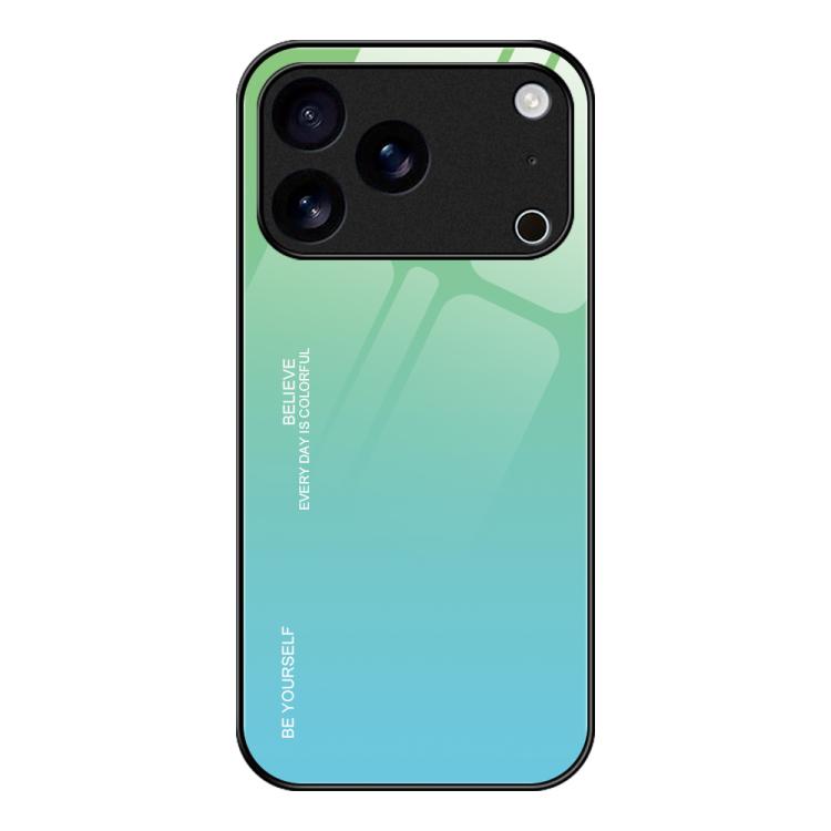 Gradient Color Glass Phone Case