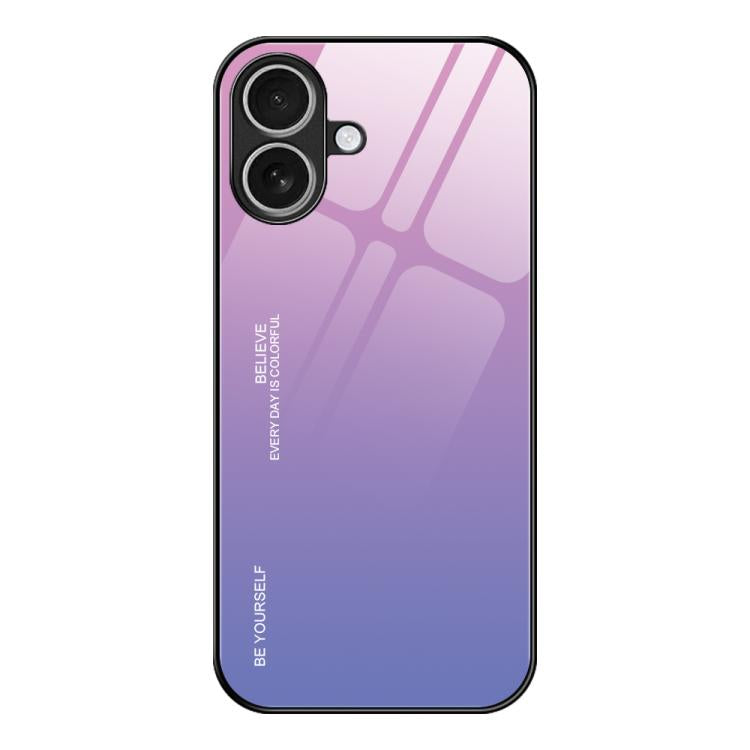 Gradient Color Glass Phone Case