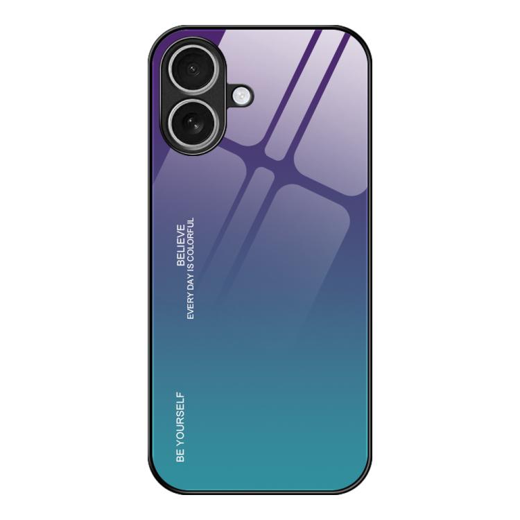Gradient Color Glass Phone Case