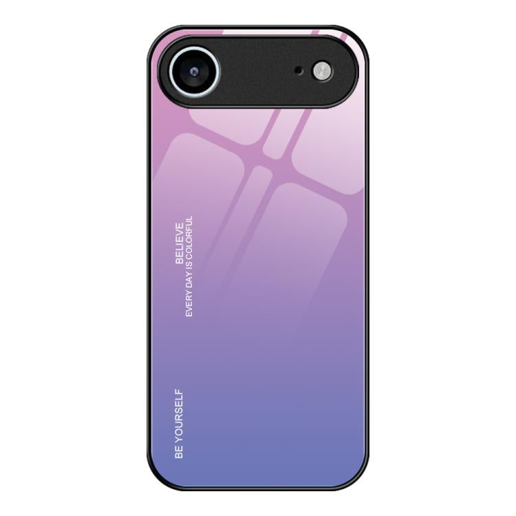 Gradient Color Glass Phone Case