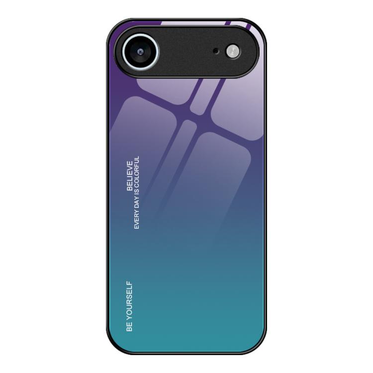 Gradient Color Glass Phone Case