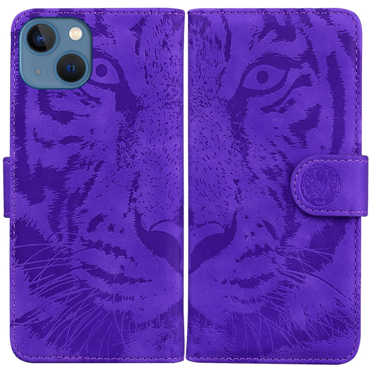 Tiger Embossing Pattern Leather Phone Case, For iPhone 16, For iPhone 15 Pro Max, For iPhone 15 Pro, For iPhone 15 Plus