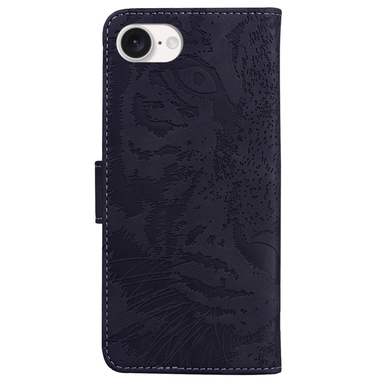 Tiger Embossing Pattern Leather Phone Case, iPhone 16e, For iPhone 16 Pro Max, For iPhone 16 Pro, For iPhone 16 Plus