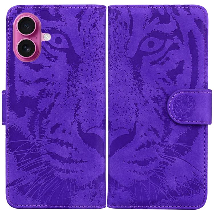 Tiger Embossing Pattern Leather Phone Case, For iPhone 17 Pro Max, For iPhone 17 Pro, For iPhone 17, For iPhone 17 Air
