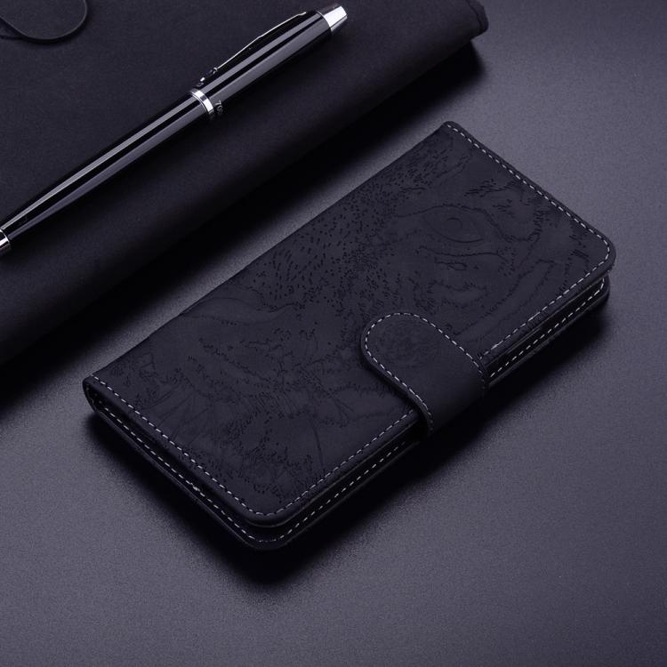 Tiger Embossing Pattern Leather Phone Case, iPhone 16e, For iPhone 16 Pro Max, For iPhone 16 Pro, For iPhone 16 Plus