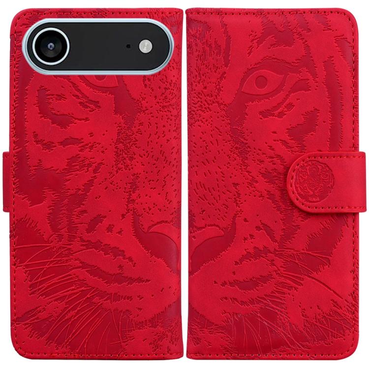 Tiger Embossing Pattern Leather Phone Case, For iPhone 17 Pro Max, For iPhone 17 Pro, For iPhone 17, For iPhone 17 Air
