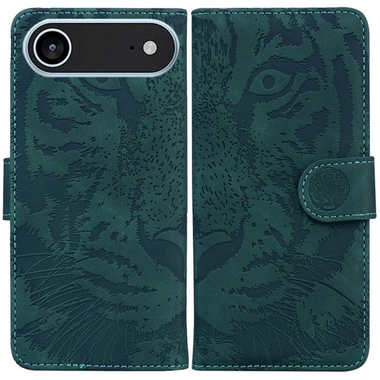 Tiger Embossing Pattern Leather Phone Case, For iPhone 17 Pro Max, For iPhone 17 Pro, For iPhone 17, For iPhone 17 Air