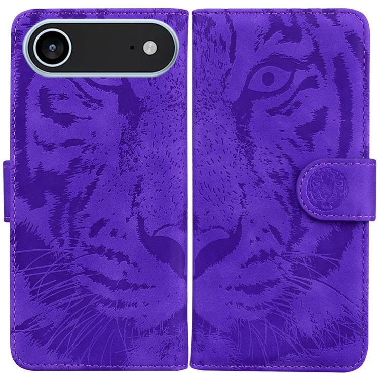 Tiger Embossing Pattern Leather Phone Case, For iPhone 17 Pro Max, For iPhone 17 Pro, For iPhone 17, For iPhone 17 Air