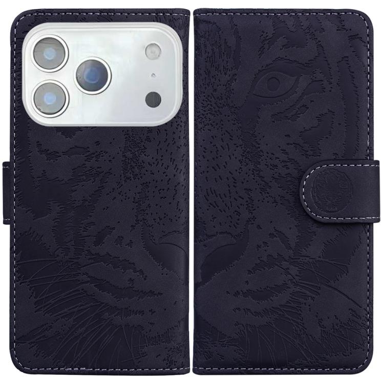 Tiger Embossing Pattern Leather Phone Case, For iPhone 17 Pro Max, For iPhone 17 Pro, For iPhone 17, For iPhone 17 Air