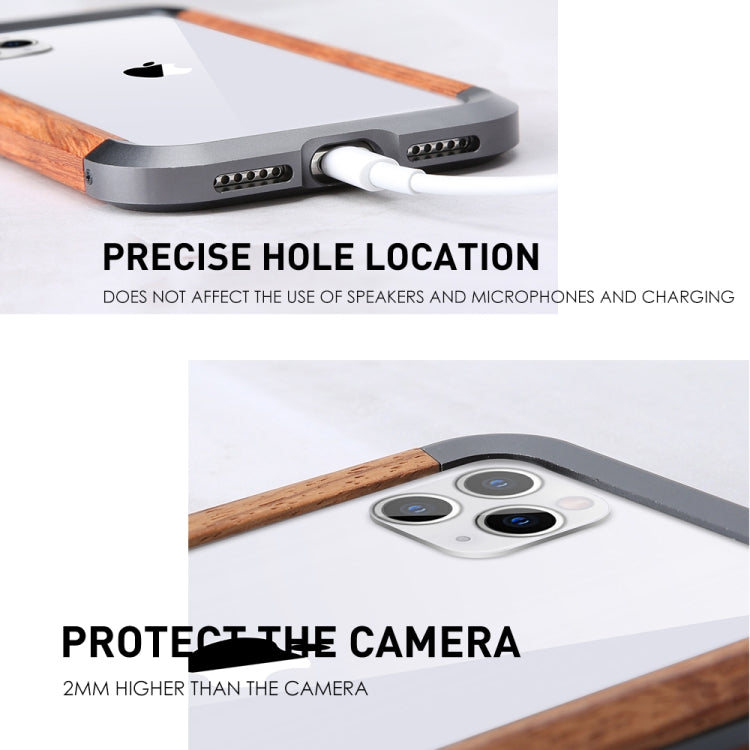 R-JUST Metal + Wood Frame Protective Case