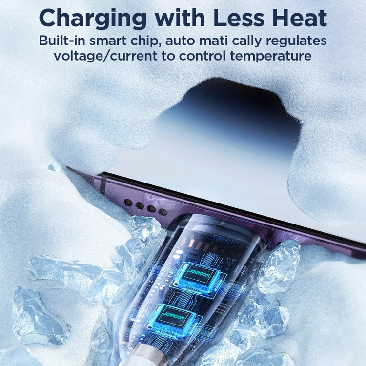 JOYROOM SA26-AL3 Flash Charge Series 3A USB to 8 Pin Fast Charging Data Cable, 1m