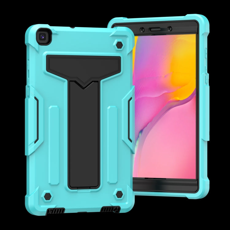 Coque de protection antichoc en PC et silicone avec support en T pour Samsung Galaxy Tab A10.1 (2019) T510