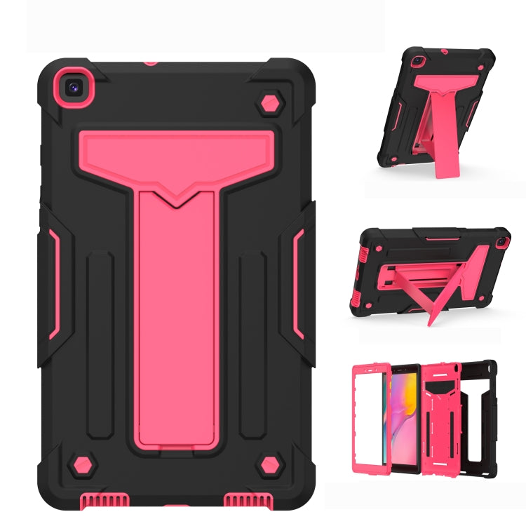Coque de protection antichoc en PC et silicone avec support en T pour Samsung Galaxy Tab A10.1 (2019) T510