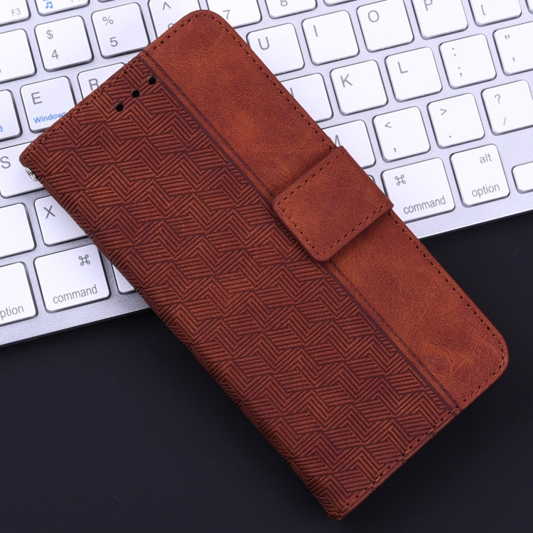 Geometric Embossed Leather Phone Case, iPhone 16e, For iPhone 16 Pro Max, For iPhone 16 Pro, For iPhone 16 Plus