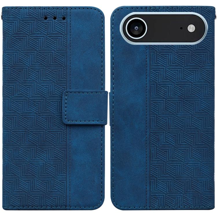 Geometric Embossed Leather Phone Case, For iPhone 17 Pro Max, For iPhone 17 Pro, For iPhone 17, For iPhone 17 Air