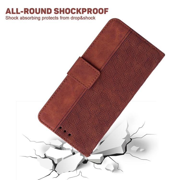 Geometric Embossed Leather Phone Case, For iPhone 17 Pro Max, For iPhone 17 Pro, For iPhone 17, For iPhone 17 Air