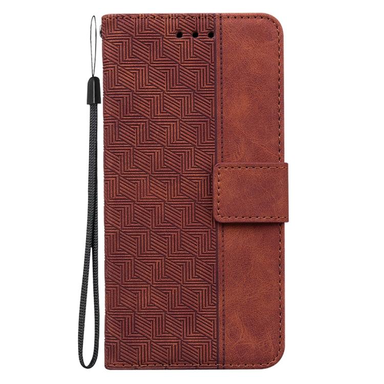 Geometric Embossed Leather Phone Case, For iPhone 17 Pro Max, For iPhone 17 Pro, For iPhone 17, For iPhone 17 Air