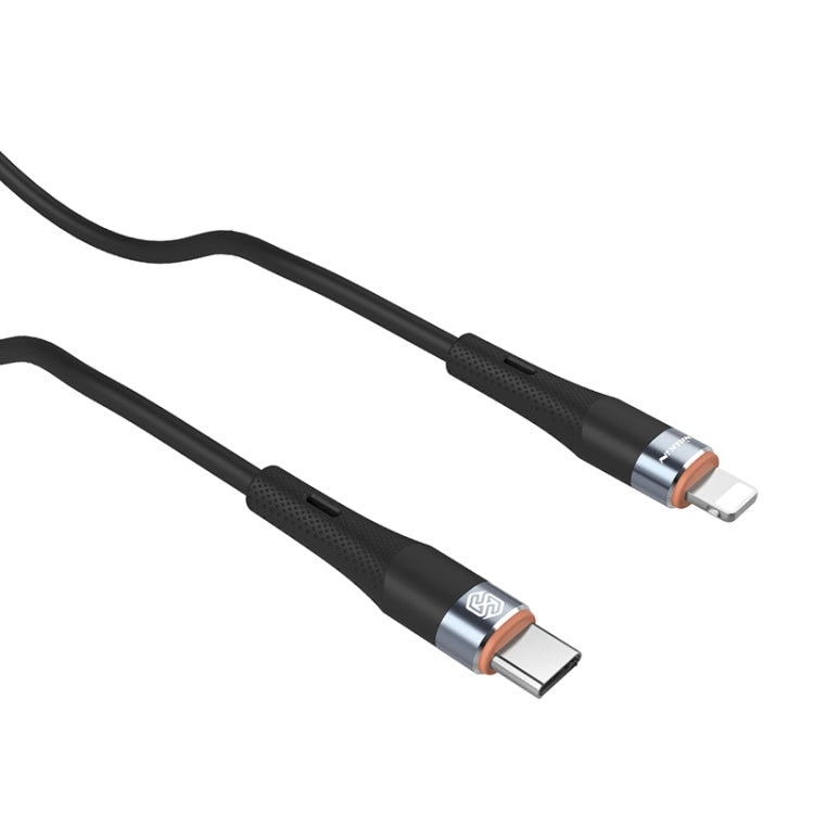 Nillkin 2.4A USB-C/Type-C to 8 Pin Silicone Data Cable, Length: 1.2m, Type-C to 8 Pin