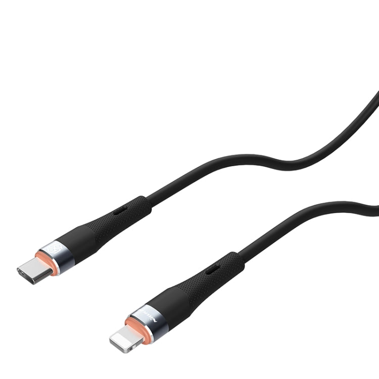Nillkin 2.4A USB-C/Type-C to 8 Pin Silicone Data Cable, Length: 1.2m, Type-C to 8 Pin