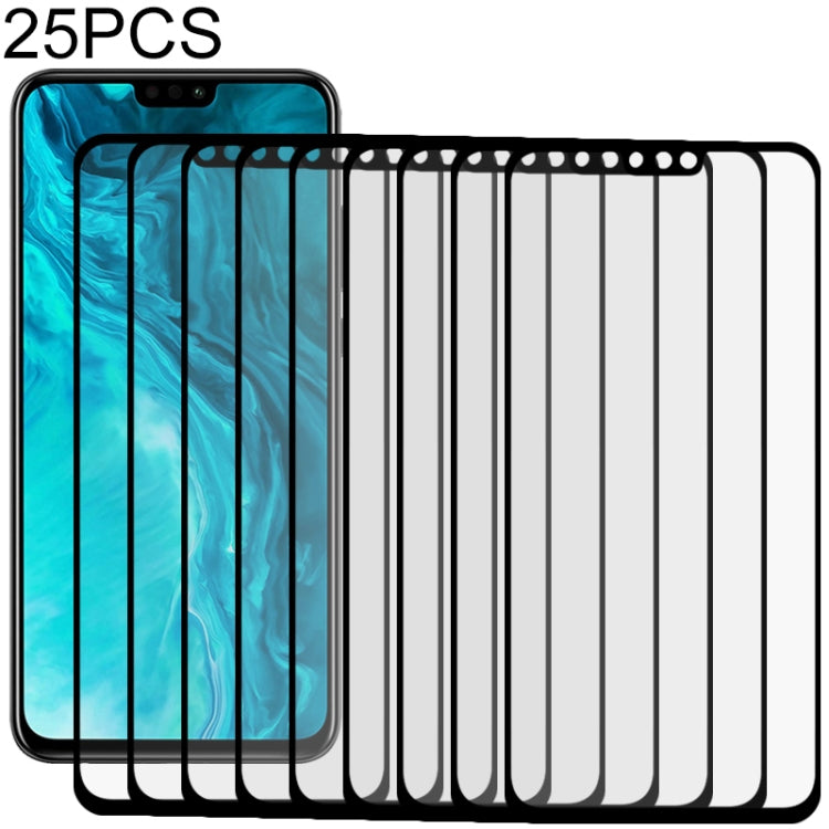 25 PCS Full Glue Full Screen Tempered Glass Film