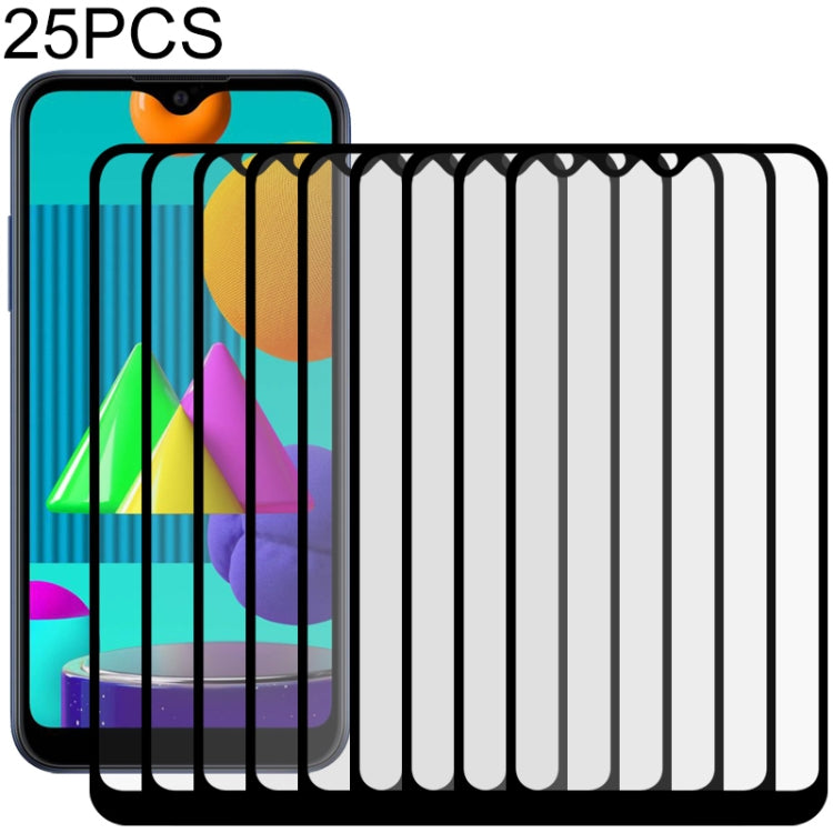 Lot de 25 films de protection en verre trempé pour Xiaomi Redmi 10X 4G, Xiaomi Redmi 10X 5G, Xiaomi Redmi K30i, Xiaomi Mi Note 10, Xiaomi Mi 10 Lite et Xiaomi Mi Note 10 Lite