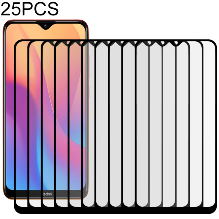 Lot de 25 films de protection en verre trempé pour Xiaomi Redmi 10X 4G, Xiaomi Redmi 10X 5G, Xiaomi Redmi K30i, Xiaomi Mi Note 10, Xiaomi Mi 10 Lite et Xiaomi Mi Note 10 Lite