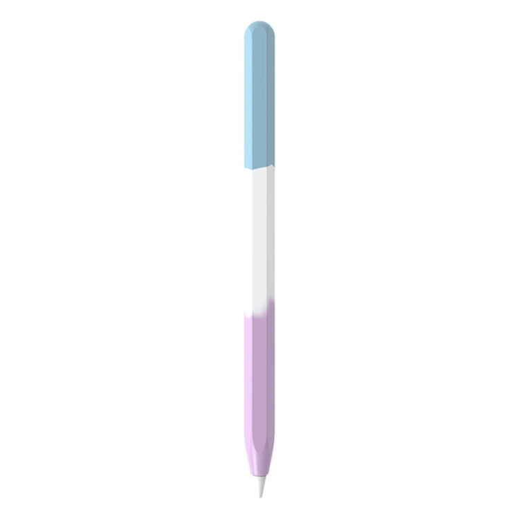 LOVE MEI Rainbow Liquid Silicone Protective Pen Case, For Apple Pencil 2, For Apple Pencil 1
