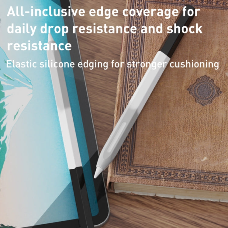 LOVE MEI Rainbow Liquid Silicone Protective Pen Case, For Apple Pencil 2, For Apple Pencil 1