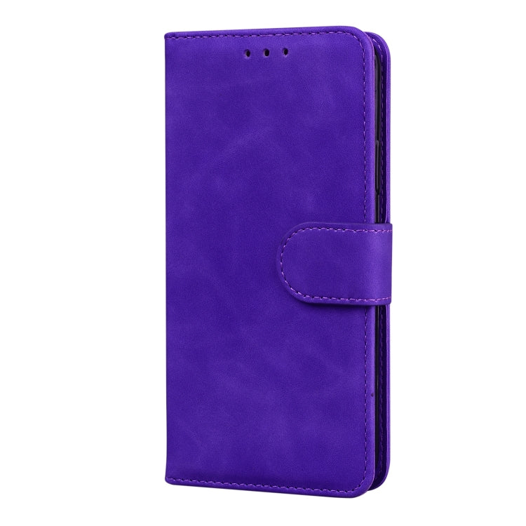 Skin Feel Pure Color Flip Leather Phone Case, For iPhone 14 Pro Max
