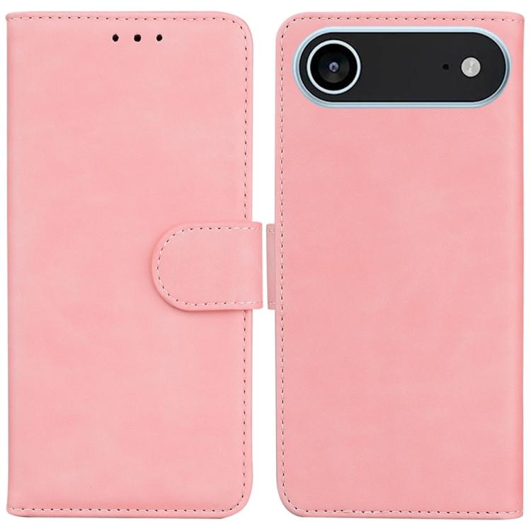 Skin Feel Pure Color Flip Leather Phone Case, iPhone 16e, For iPhone 16 Pro Max, For iPhone 16 Pro, For iPhone 16 Plus