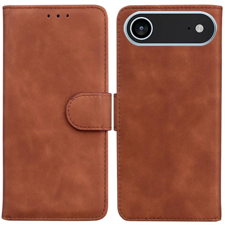 Skin Feel Pure Color Flip Leather Phone Case, iPhone 16e, For iPhone 16 Pro Max, For iPhone 16 Pro, For iPhone 16 Plus