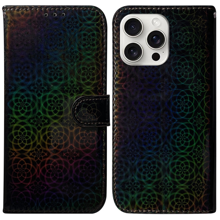 Colorful Magnetic Buckle Leather Phone Case, iPhone 16e, For iPhone 16 Pro Max, For iPhone 16 Pro, For iPhone 16 Plus
