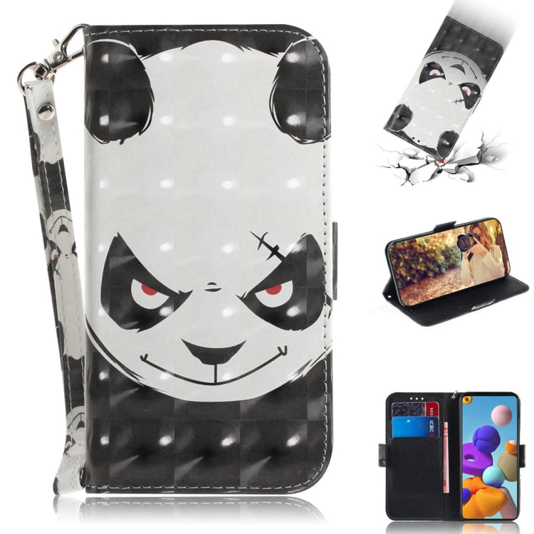 3D Painted Pattern Magnetic Attraction Horizontal Flip Leather Case with Holder & Card Slot & Wallet & Lanyard, For Samsung Galaxy A21s, For Samsung Galaxy A51 5G
