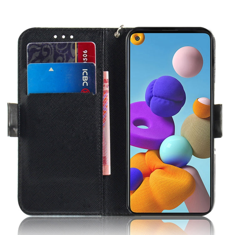 3D Painted Pattern Magnetic Attraction Horizontal Flip Leather Case with Holder & Card Slot & Wallet & Lanyard, For Samsung Galaxy A21s, For Samsung Galaxy A51 5G