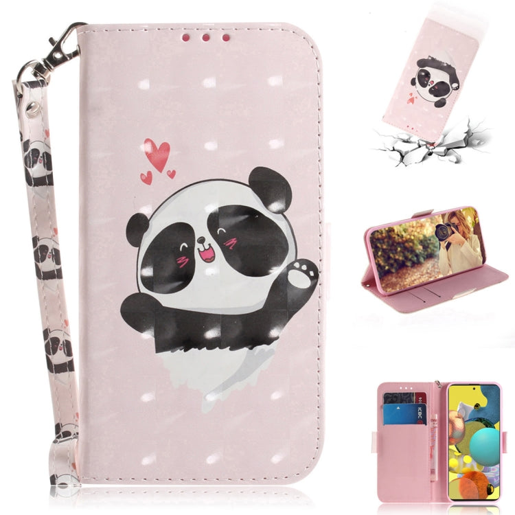 3D Painted Pattern Magnetic Attraction Horizontal Flip Leather Case with Holder & Card Slot & Wallet & Lanyard, For Samsung Galaxy A21s, For Samsung Galaxy A51 5G