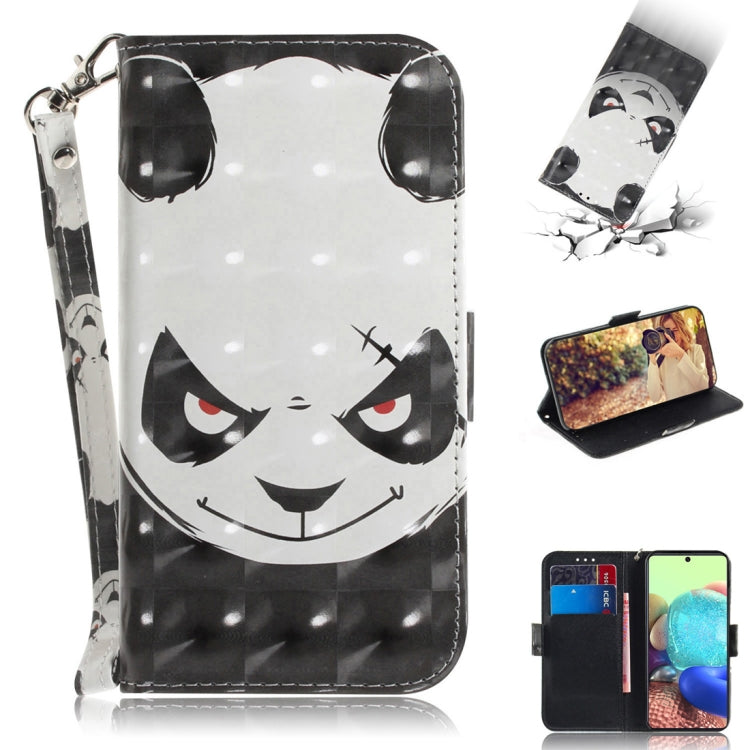 3D Painted Pattern Magnetic Attraction Horizontal Flip Leather Case with Holder & Card Slot & Wallet & Lanyard, For Samsung Galaxy A71 5G, For Huawei P smart 2020