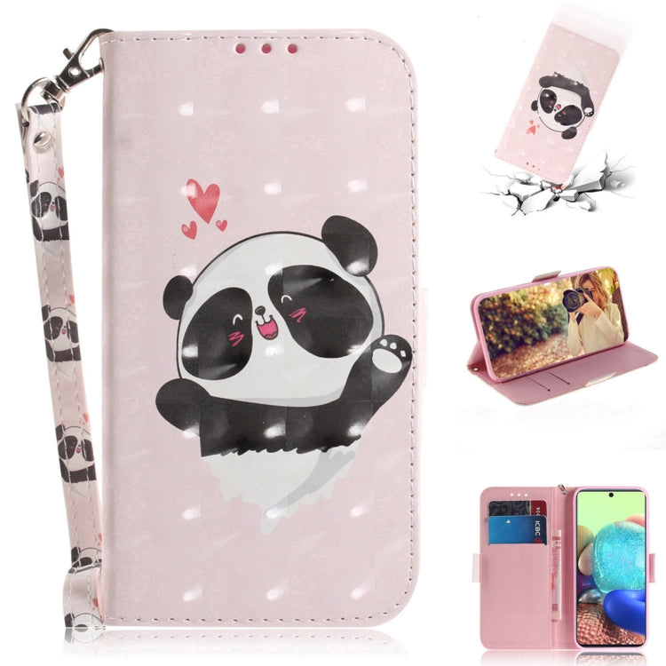 3D Painted Pattern Magnetic Attraction Horizontal Flip Leather Case with Holder & Card Slot & Wallet & Lanyard, For Samsung Galaxy A71 5G, For Huawei P smart 2020