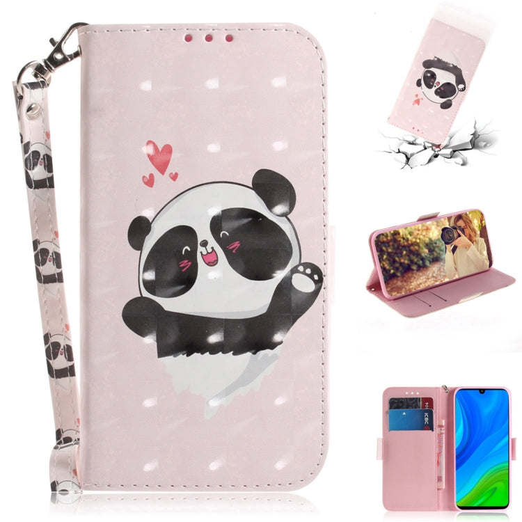 3D Painted Pattern Magnetic Attraction Horizontal Flip Leather Case with Holder & Card Slot & Wallet & Lanyard, For Samsung Galaxy A71 5G, For Huawei P smart 2020